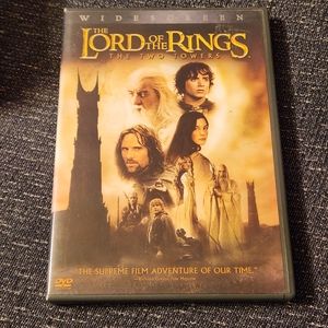Lord Of The Rings The Two Towers dvd LOTR Movie